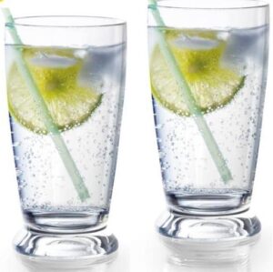 Waterglazen CAPRI 2 stuks