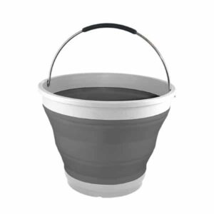 HABA Opvouwbare emmer 10L wit-grijs